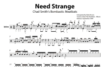 Chad Smiths Bombastic Meatbats《Need Strange》鼓谱_架子鼓谱