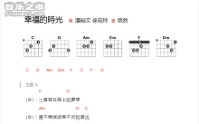 潘裕文《幸福的时光》吉他谱_吉他弹唱谱_和弦谱