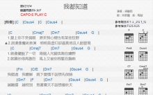 梁静茹《我都知道》吉他谱_C调吉他弹唱谱_和弦谱