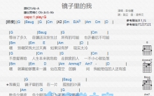 彭佳慧《镜子里的我》吉他谱_G调吉他弹唱谱_和弦谱