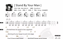 《Stand By Your Man》_尤克里里谱