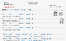 刘若英《写信回家》吉他谱_G调吉他弹唱谱_和弦谱