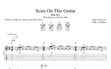 Bon Jovi《Scars On This Guitar》吉他谱_吉他弹唱谱