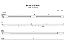 Zedd / Jon Bellion《Beautiful Now》鼓谱_架子鼓谱