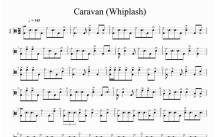 《Caravan》鼓谱_架子鼓谱