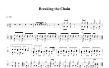 Sum 41《Break the Chain》鼓谱_架子鼓谱