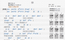 黄妃《伴》吉他谱_C调吉他弹唱谱_和弦谱