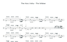 Widow《The Mars Volta》鼓谱_架子鼓谱