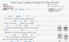 Air Supply《Two Less Lonely People in the World》吉他谱_C调吉他弹唱谱_和弦谱