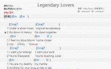 Katy Perry《Legendary Lovers》吉他谱_G调吉他弹唱谱_和弦谱