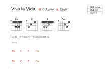 Coldplay《Viva La Vida》吉他谱_F调吉他弹唱谱_和弦谱
