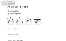 Michel Teló《ai se eu te pego》吉他谱_吉他弹唱谱_和弦谱