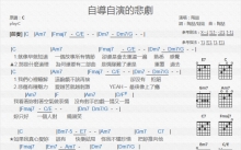 陶喆《C调版 陶础蹲缘甲匝莸谋纭芳拖业》吉他谱_C调吉他弹唱谱