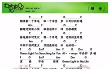 孙燕姿《GreenLight 绿光》_C调尤克里里谱