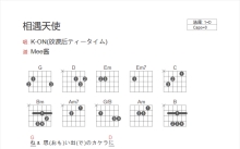 K-ON《相遇天使》吉他谱_D调吉他弹唱谱_和弦谱