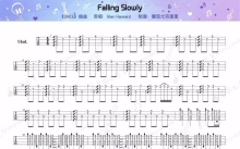 《Falling Slowly》_尤克里里谱