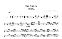 Yellowcard《Star Struck》鼓谱_架子鼓谱