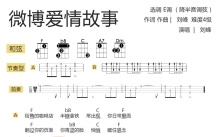 《微博爱情故事》_尤克里里谱