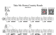 JohnDenver《Take Me Home Country Roads》吉他谱_G调吉他弹唱谱