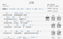 那对父母《夫妻》吉他谱_G调吉他弹唱谱_和弦谱