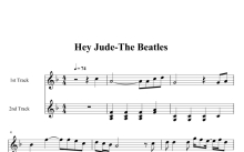 披头士乐队《Hey Jude》钢琴谱