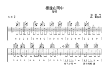 黎明《相逢在雨中》吉他谱_C调吉他弹唱谱