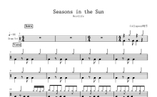 Westlife《Seasons in the Sun》鼓谱_架子鼓谱