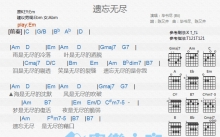 毕书尽《遗忘无尽》吉他谱_G调吉他弹唱谱_和弦谱