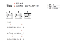 花儿乐队《歌唱》吉他谱_C调吉他弹唱谱_和弦谱