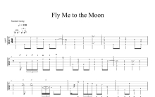 井草圣二《Fly Me to the Moon》吉他谱_吉他独奏谱