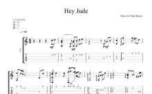 松井佑贵《Hey Jude》吉他谱_吉他独奏谱