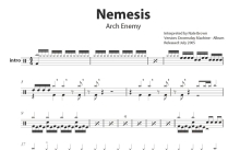 Nemesis《ArchEnemy》鼓谱_架子鼓谱
