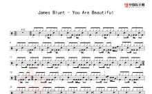 James Blunt《You Are Beautiful》鼓谱_架子鼓谱