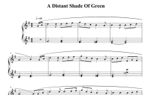 kevin kern《A Distant Shade of Green》钢琴谱