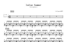 Stereophonics《Indian summer》鼓谱_架子鼓谱