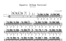 Bud Powell《Squatty》鼓谱_架子鼓谱