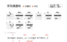 约书亚《求充满这地》吉他谱_E调吉他弹唱谱_和弦谱