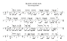 Soundgarden《Black Hole Sun》鼓谱_架子鼓谱