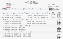 梁静茹《一秒的天堂》吉他谱_G调吉他弹唱谱_和弦谱