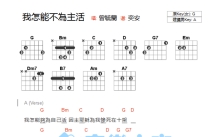 曾毓兰《我怎能不为主活》吉他谱_G调吉他弹唱谱_和弦谱
