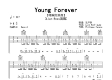 Lian Ross《Young Forever》吉他谱_C调吉他弹唱谱_精编完美版