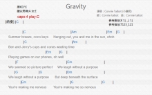 ConnieTalbot《Gravity》吉他谱_C调吉他弹唱谱_和弦谱