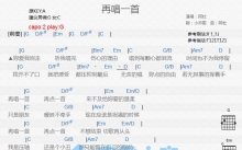 阿杜《再唱一首》吉他谱_G调吉他弹唱谱_和弦谱