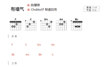 陈慧琳《有福气》吉他谱_F调吉他弹唱谱_和弦谱