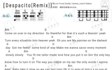 《Despacito》吉他谱_C调吉他弹唱谱_和弦谱