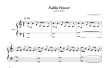 SEVENTEEN《Fallin Flower》钢琴谱