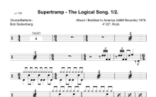 Supertramp《The Logical Song》鼓谱_架子鼓谱