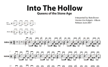 Queens Of The Stone Age《Into The Hollow》鼓谱_架子鼓谱