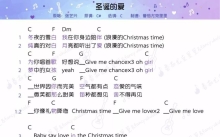 Christmas Love《圣诞的爱》_尤克里里谱