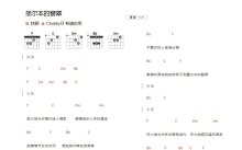 林颐《墨尔本的翡翠》吉他谱_F调吉他弹唱谱_和弦谱